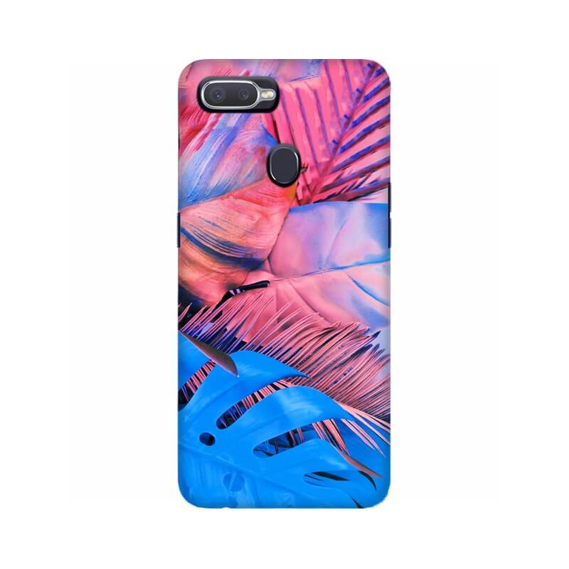 Leafy Abstract Pattern Designer Oppo Real Me 2 Cover - The Squeaky Store