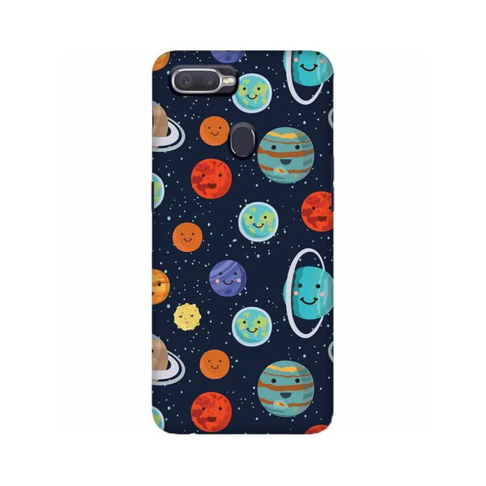 Planets Abstract Pattern Designer Oppo Real Me 2 Cover - The Squeaky Store