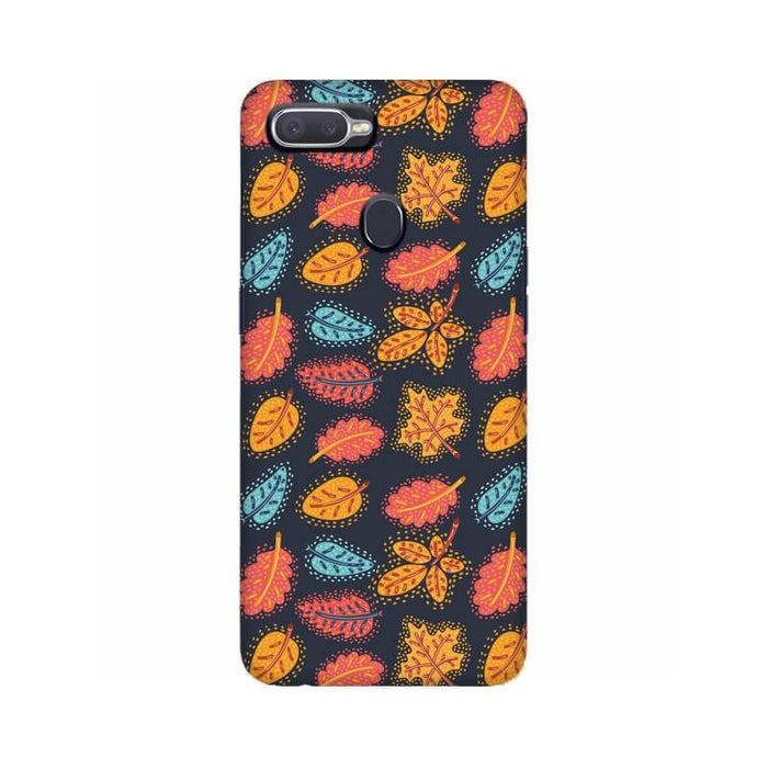 Leafy Abstract Pattern Designer Oppo Real Me 2 Cover - The Squeaky Store