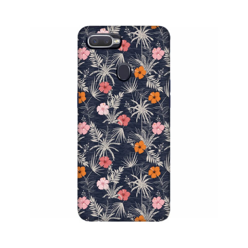 Leafy Abstract Pattern Designer Oppo Real Me 2 Cover - The Squeaky Store