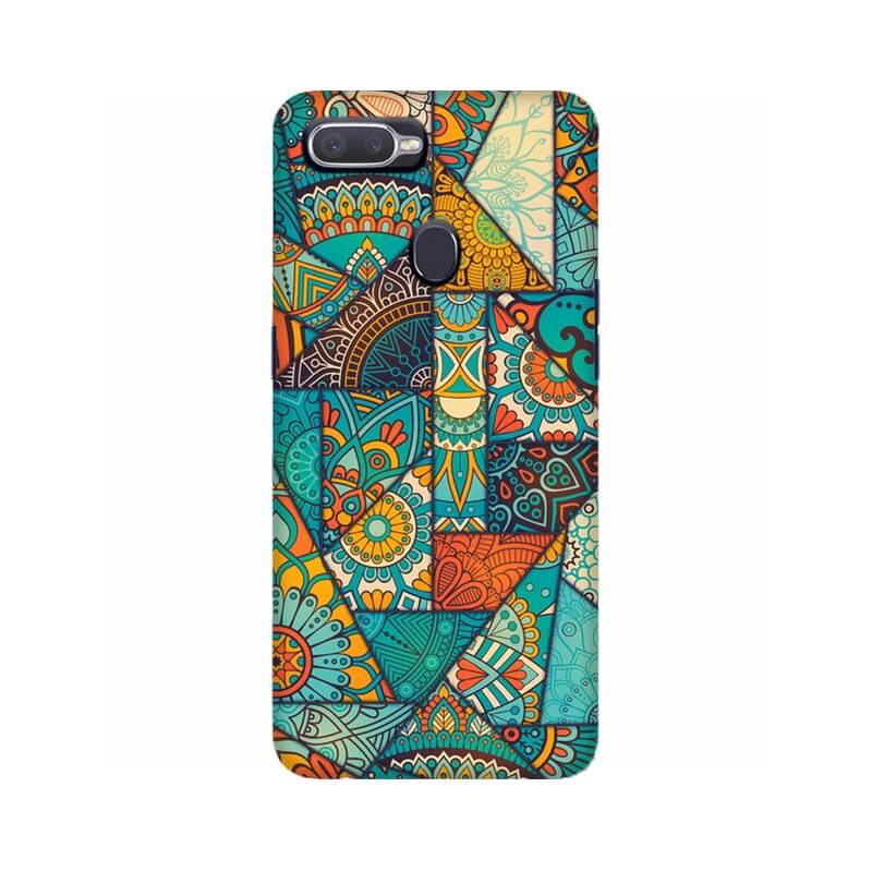 Geometric Abstract Pattern Designer Oppo Real Me 2 Cover - The Squeaky Store