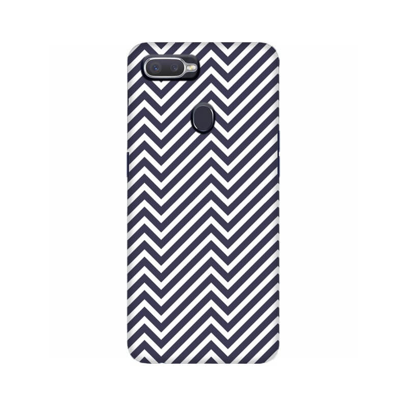 Zigzag Abstract Pattern Designer Oppo Real Me 2 Cover - The Squeaky Store