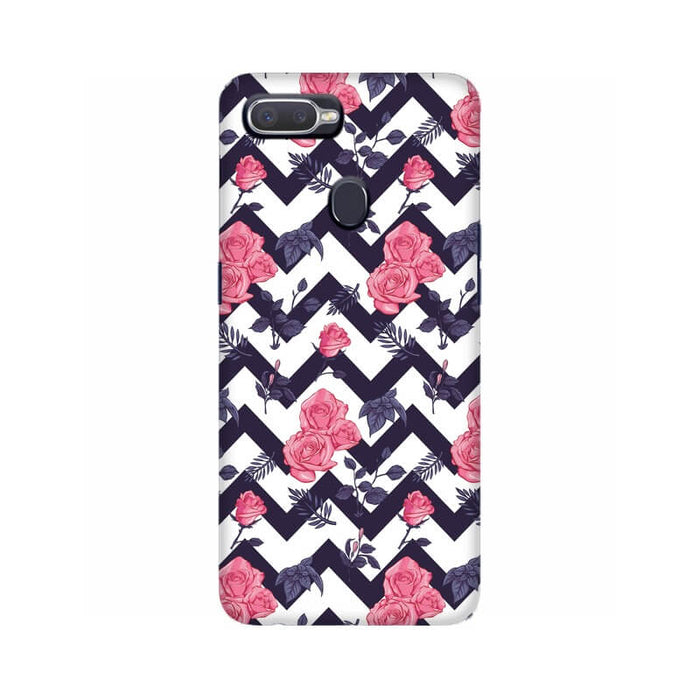 Zigzag Abstract Pattern Designer Oppo Real Me 2 Pro Cover - The Squeaky Store