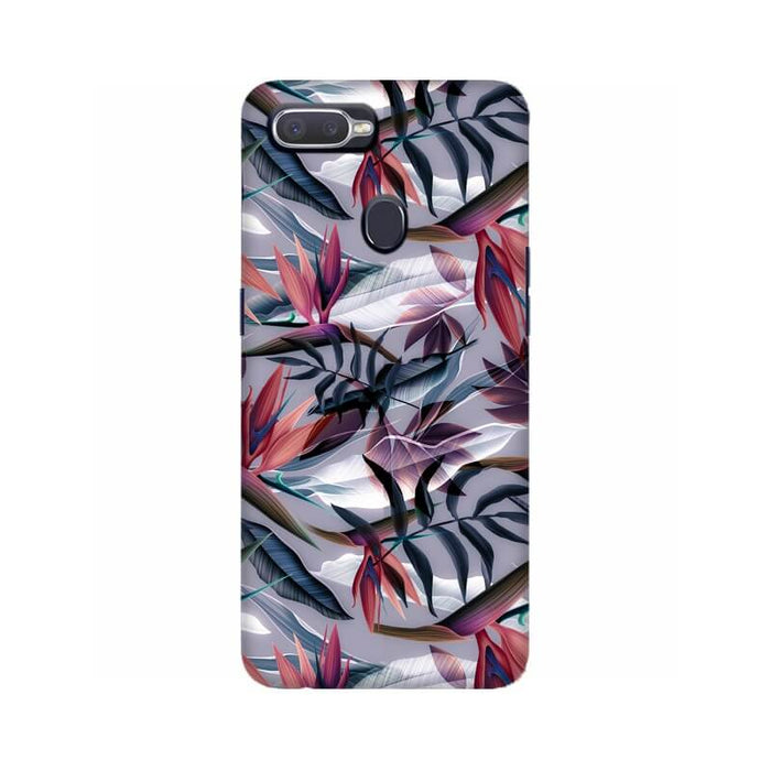 Leafy Abstract Pattern Designer Oppo Real Me 2 Cover - The Squeaky Store