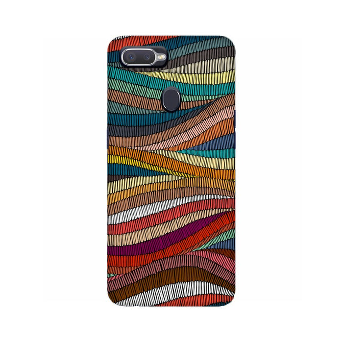Colorful Abstract Wavy Pattern Oppo Real Me 2 Cover - The Squeaky Store