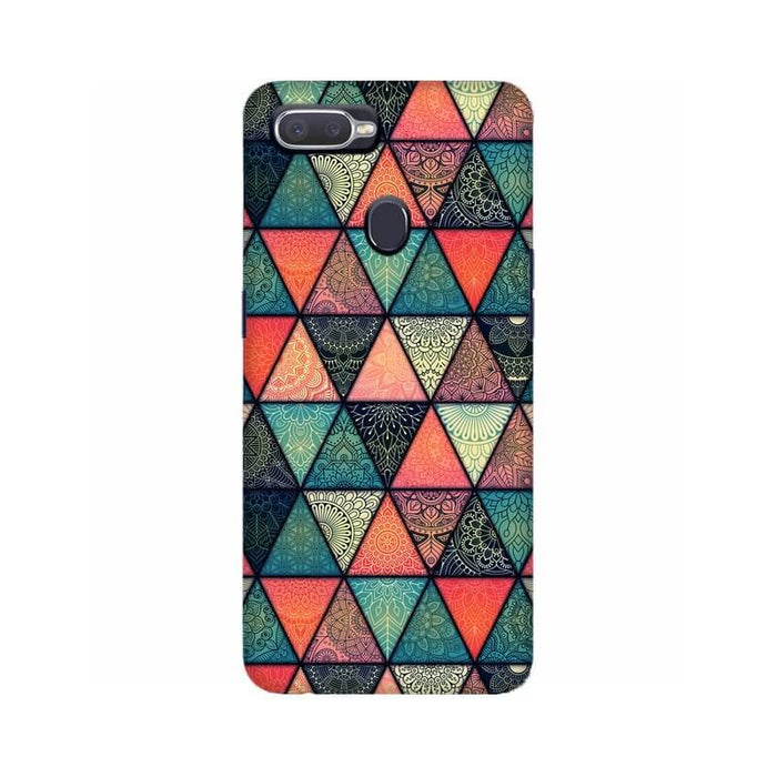Triangular Colourful Pattern Oppo Real Me 2  PRO Cover - The Squeaky Store