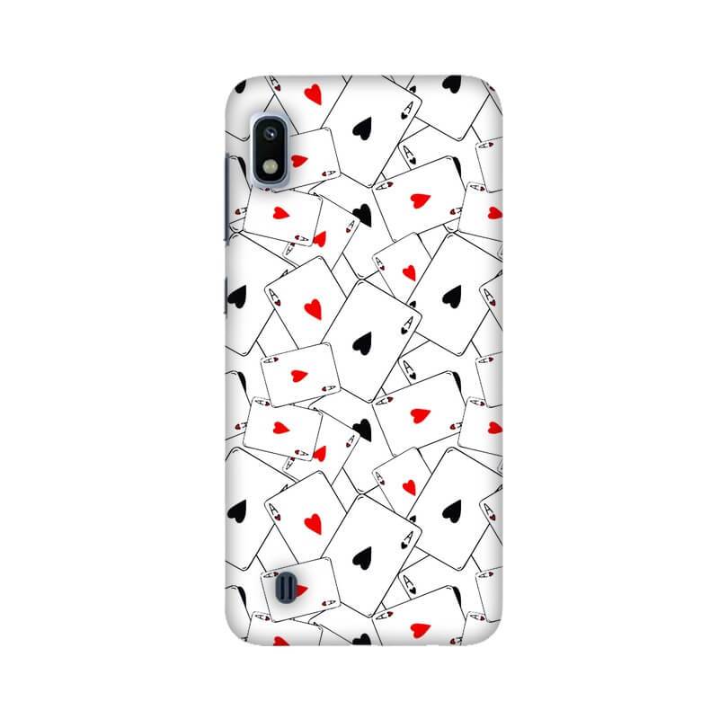 Playing Cards Ace Pattern Designer Samsung A10S Cover - The Squeaky Store