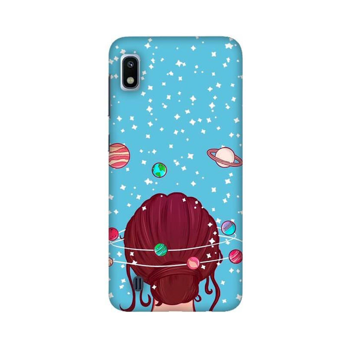 Planet Lover Girl Pattern Designer Samsung A10S Cover - The Squeaky Store