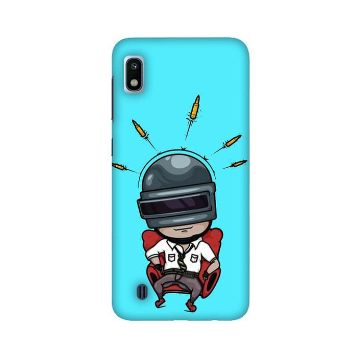 PUBG King Designer Illustration Samsung A10S Cover - The Squeaky Store