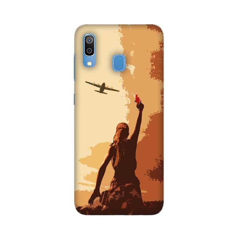 Pubg Girl Illustration Samsung M20 Cover - The Squeaky Store