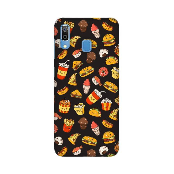 Foodie Patten Samsung A30 Cover - The Squeaky Store