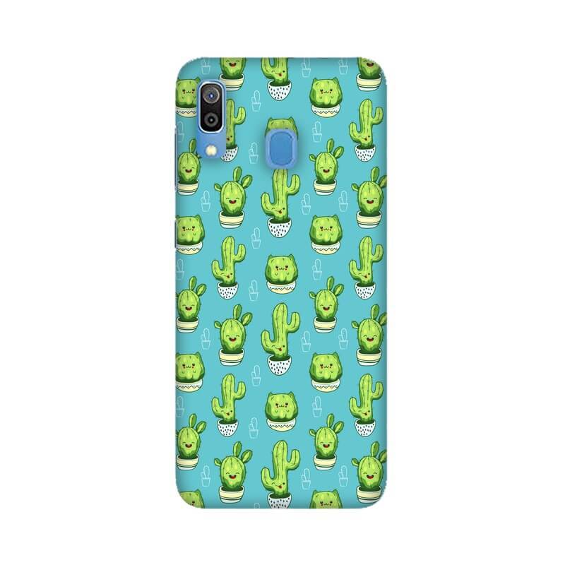 Cute Cactus Pattern Samsung A20S Cover - The Squeaky Store