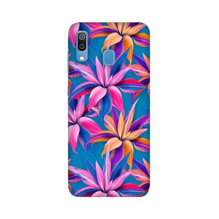 Beautiful Flower Pattern Samsung A20 Cover - The Squeaky Store