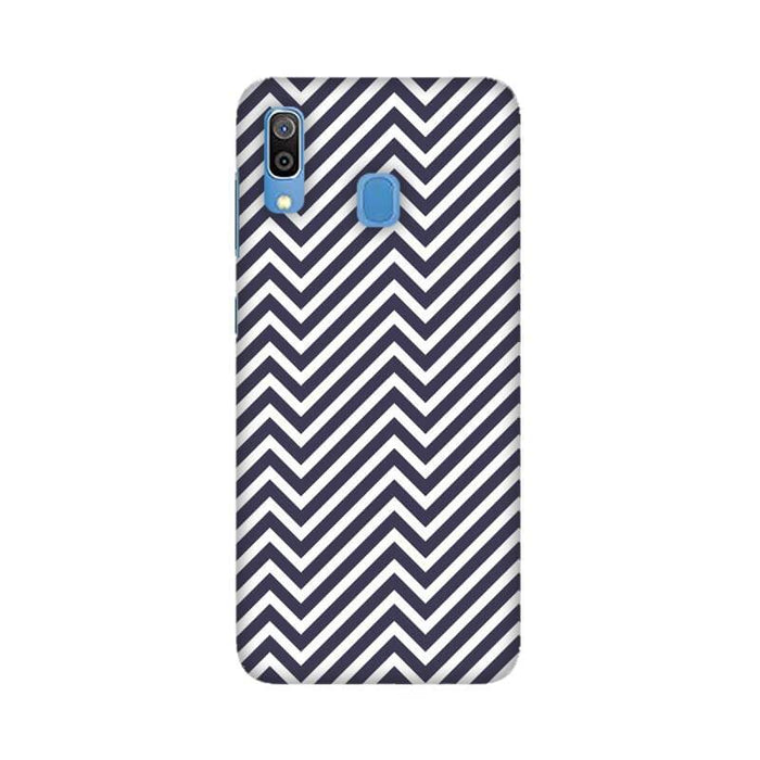 Abstract Zigzag  Pattern Samsung A30 Cover - The Squeaky Store