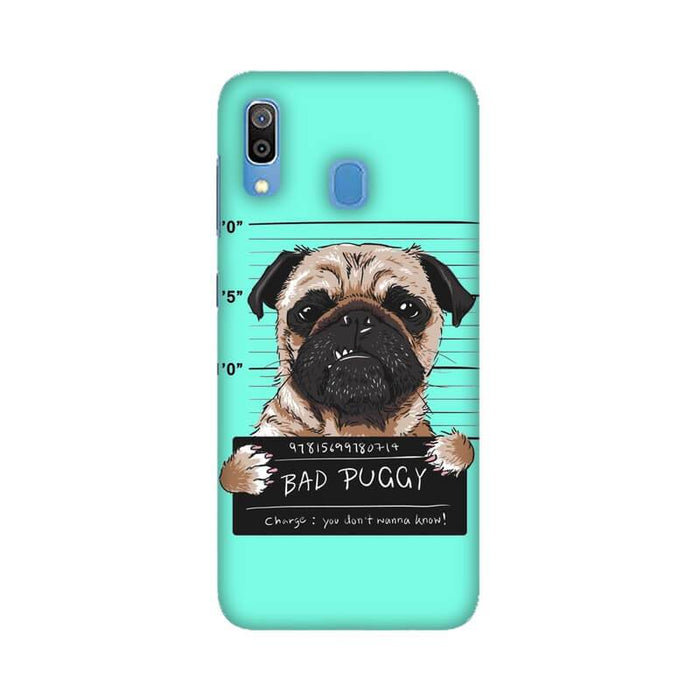 Pug Designer Abstract Pattern Samsung M30 Cover - The Squeaky Store