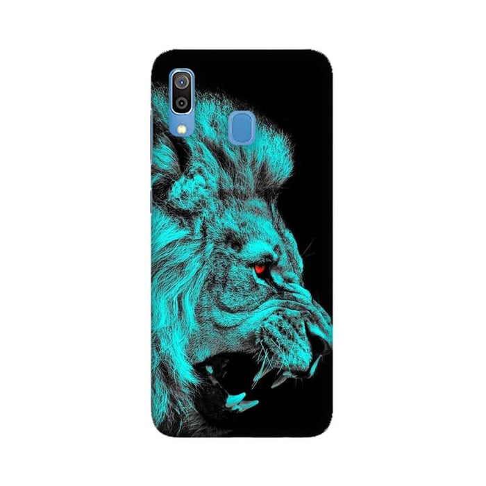 Lion Designer Abstract Illustration Samsung A30 Cover - The Squeaky Store