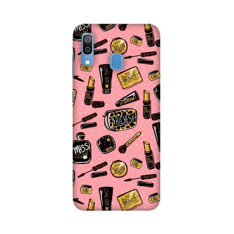 Girly Makeup Fashion Pattern Designer Samsung A30 Cover - The Squeaky Store