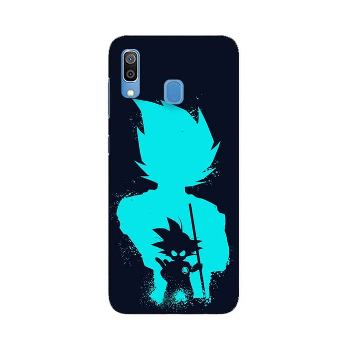 Dragon Ball Z Designer Illustration 2 Samsung A20 Cover - The Squeaky Store