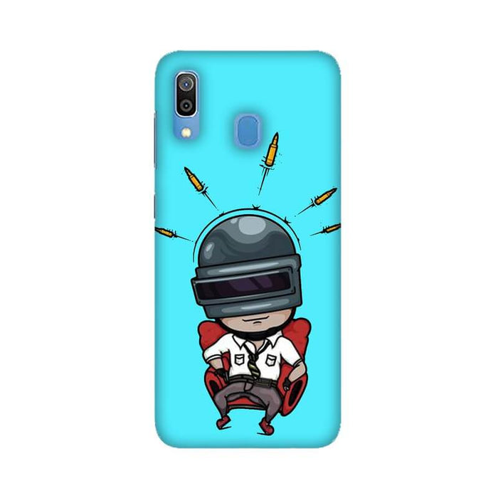 PUBG King Designer Illustration Samsung M30 Cover - The Squeaky Store