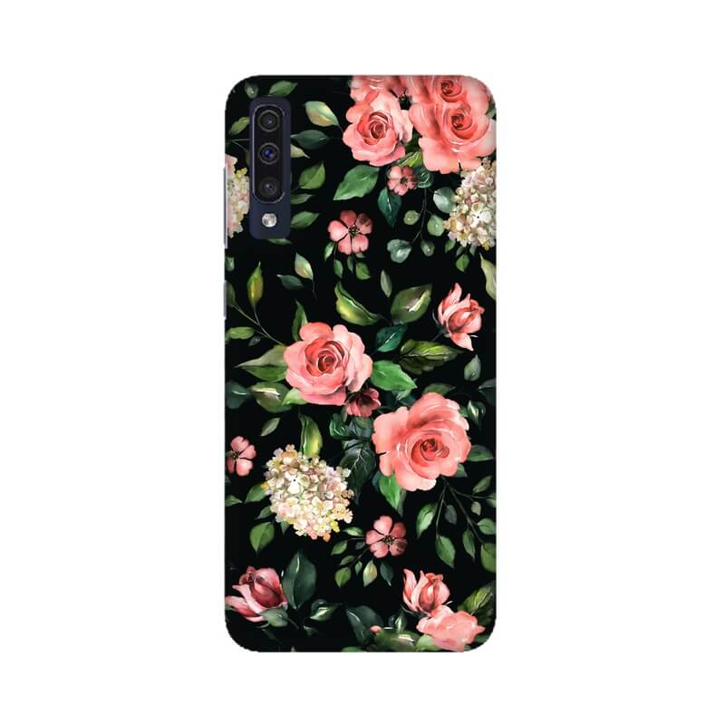 Beautiful Rose Pattern Samsung A50 Cover - The Squeaky Store