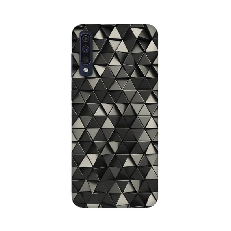 Abstract Triangle Pattern Samsung A50 Cover - The Squeaky Store