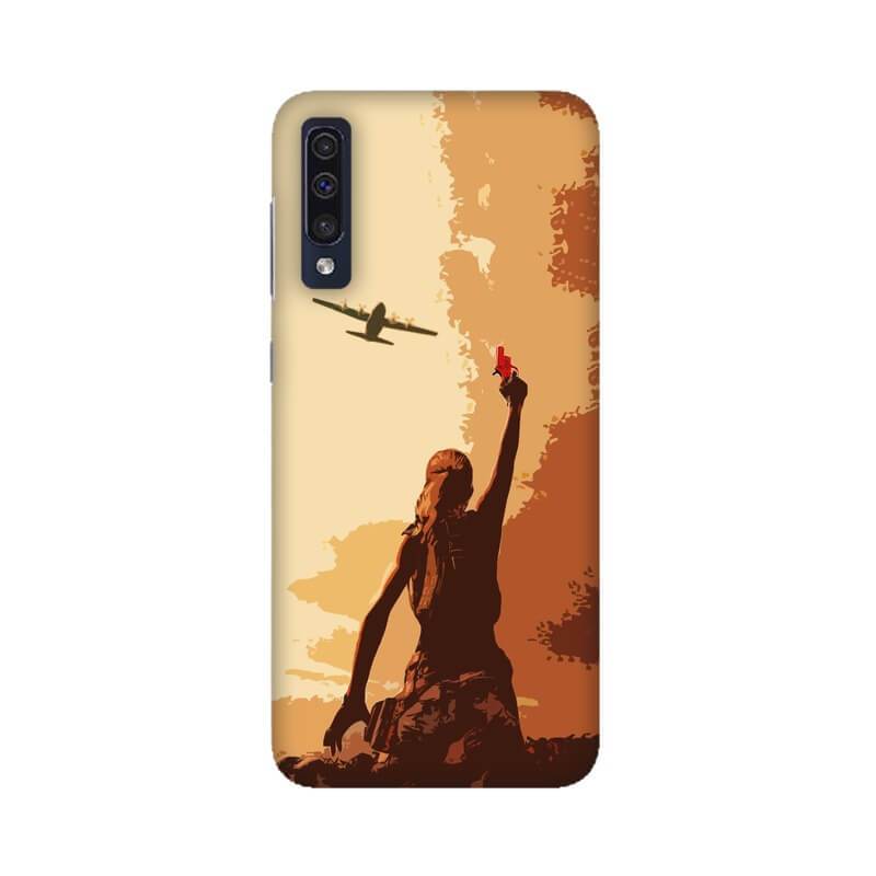 Pubg Girl Illustration Samsung A50 Cover - The Squeaky Store