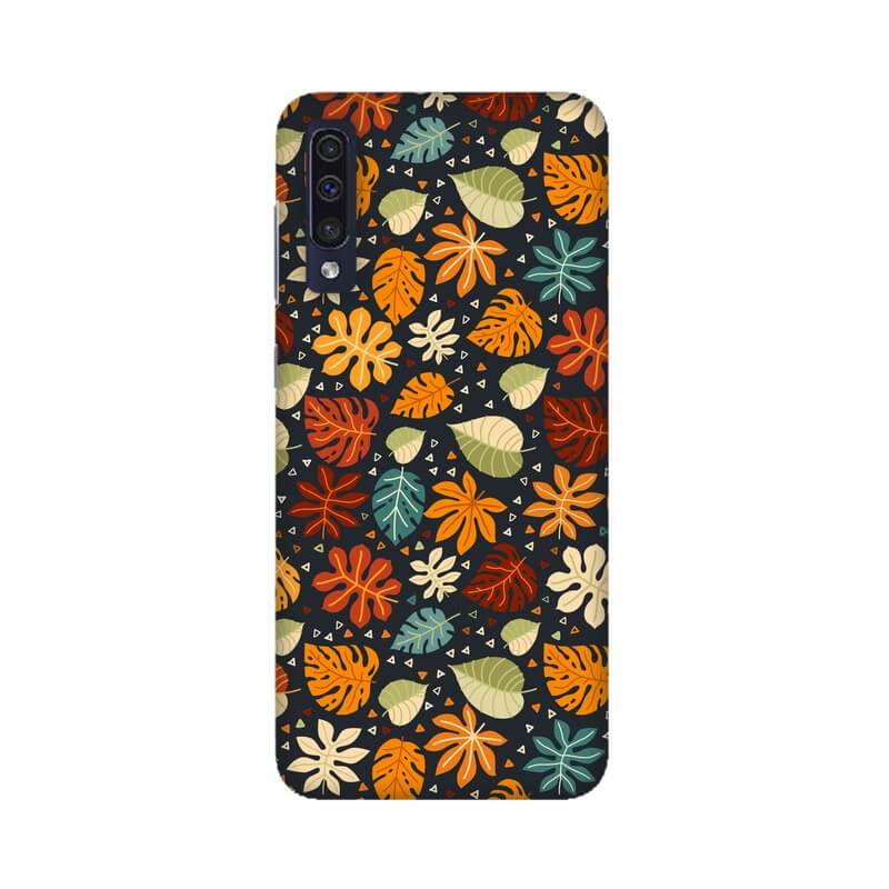 Cute Leafy Pattern Samsung A50 Cover - The Squeaky Store