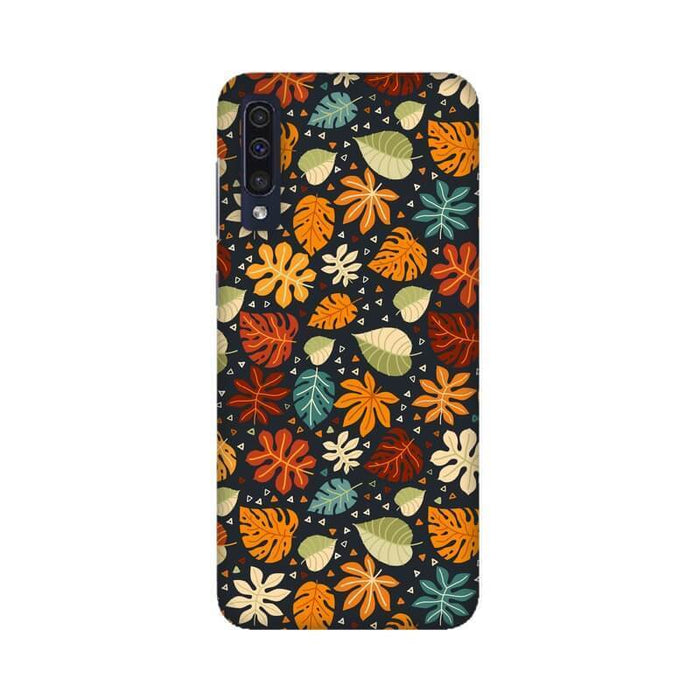 Cute Leafy Pattern Samsung A70 Cover - The Squeaky Store