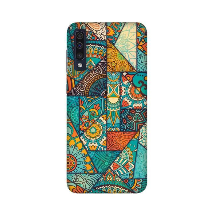 Abstract Geometric Pattern Vivo S1 Cover - The Squeaky Store