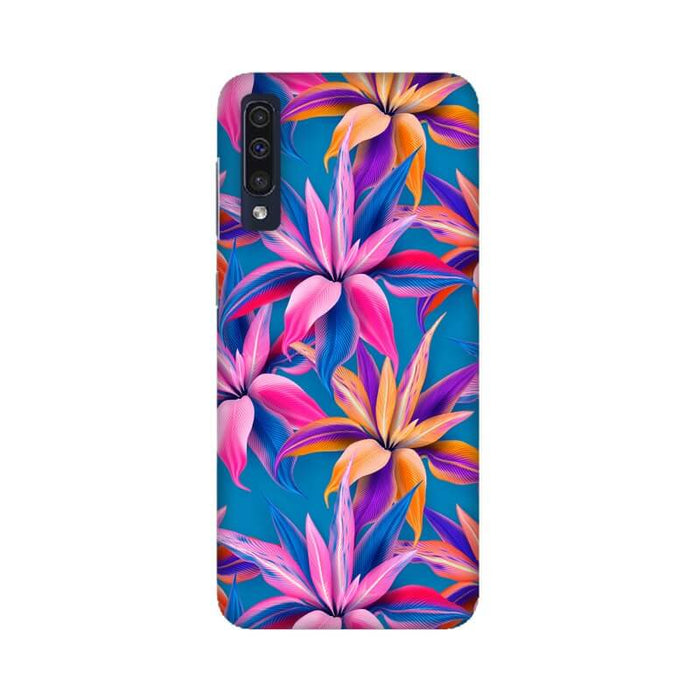 Beautiful Flower Pattern Samsung A50 Cover - The Squeaky Store