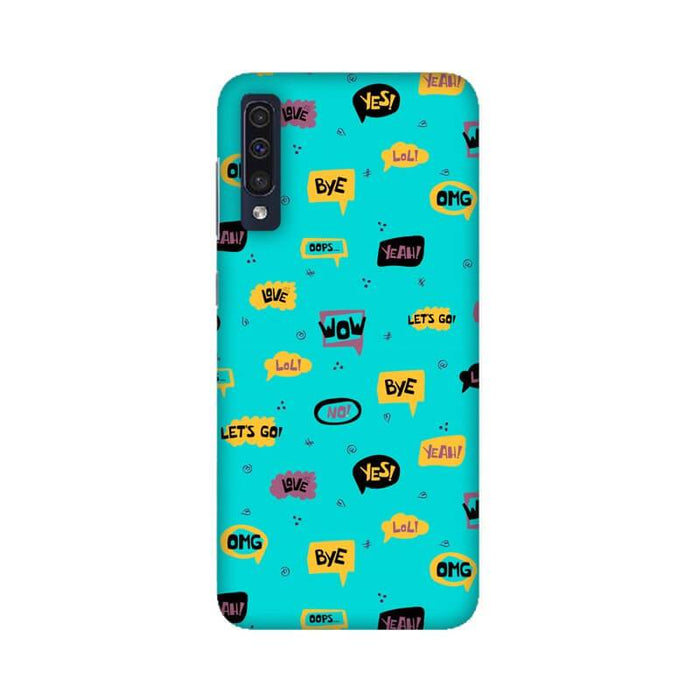 Lettering Designer Abstract Pattern Vivo S1 Cover - The Squeaky Store