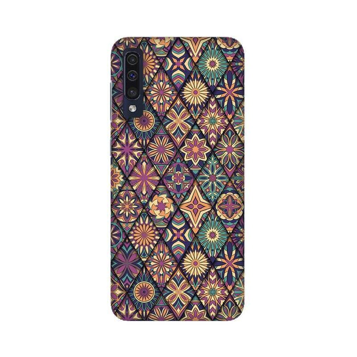 Triangular Designer Abstract Pattern Vivo S1 Cover - The Squeaky Store