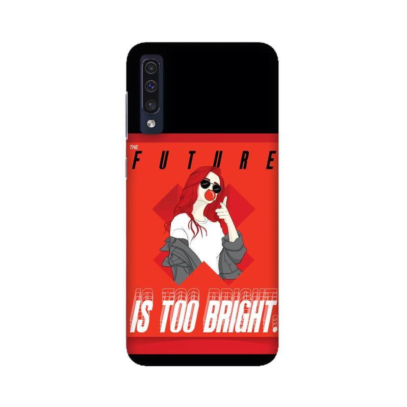 Girl Bright Future Quote Designer Samsung A70 Cover - The Squeaky Store