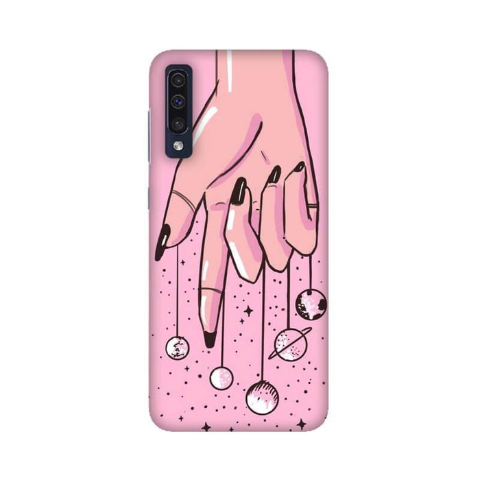 Girl Loving Planets Pattern Designer Samsung A90 Cover - The Squeaky Store