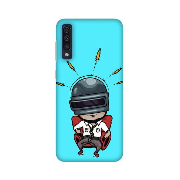 PUBG King Designer Illustration Samsung A90 Cover - The Squeaky Store