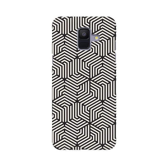 Abstract Optical Illusion Samsung A6 PLUS Cover - The Squeaky Store