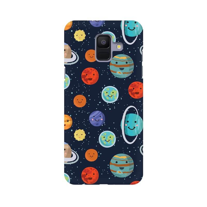 Planets Abstract Designer Samsung A6 Cover - The Squeaky Store