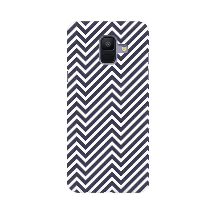 Zigzag Abstract Designer Samsung A6 Cover - The Squeaky Store