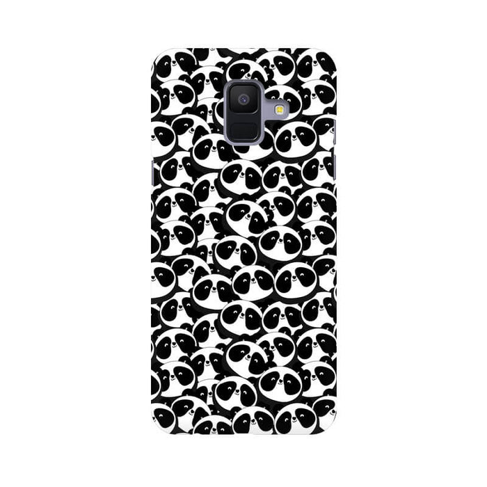 Panda Abstract Designer Samsung A6 Cover - The Squeaky Store