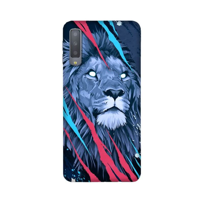 Abstract Fearless Lion Samsung A7 (2018) Cover - The Squeaky Store