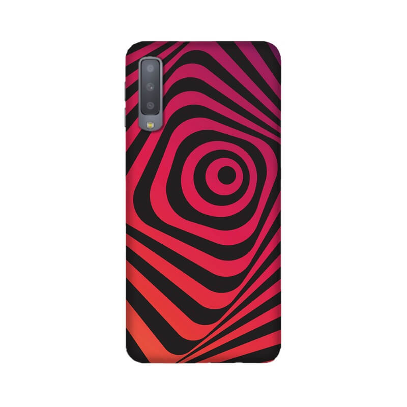 Optical Illusion Abstract Pattern Designer Samsung A7 (2018) Cover - The Squeaky Store