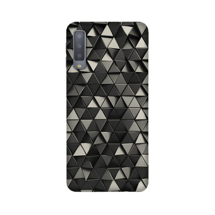 Triangular Abstract Pattern Designer Samsung A7 (2018) Cover - The Squeaky Store