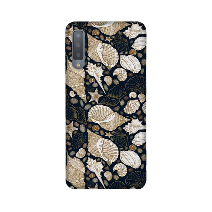 Shells Abstract Pattern Designer Samsung A7 (2018) Cover - The Squeaky Store