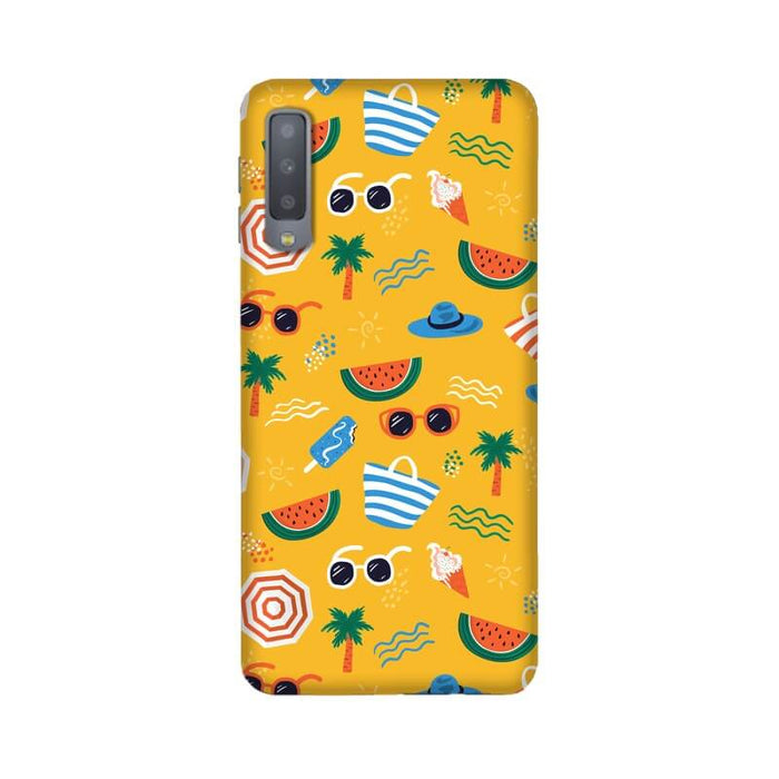 Beach Abstract Pattern Samsung A7 (2018) Cover - The Squeaky Store