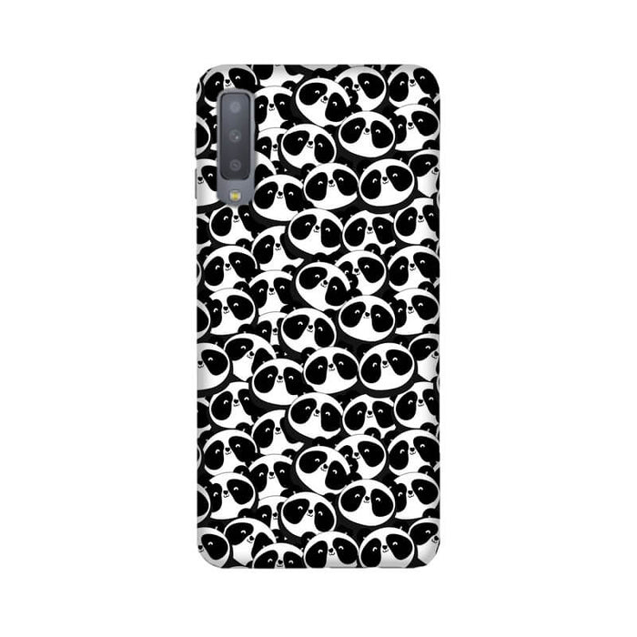 Panda Abstract Pattern Samsung A7 (2018) Cover - The Squeaky Store