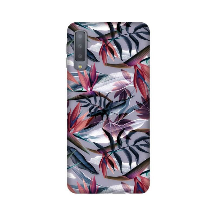 Leafy Abstract Pattern Samsung A7 (2018) Cover - The Squeaky Store