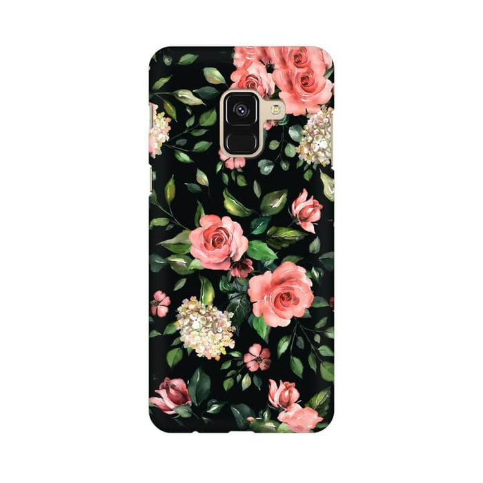 Rose Abstract Pattern Samsung A8 STAR Cover - The Squeaky Store