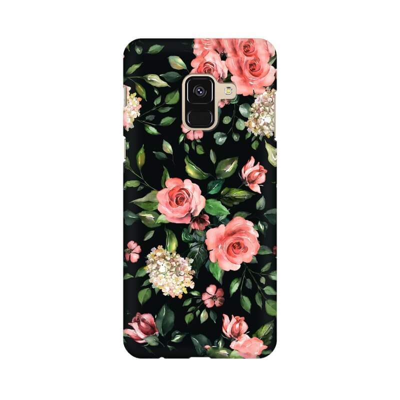 Rose Abstract Pattern Samsung A9 (2018) Cover - The Squeaky Store