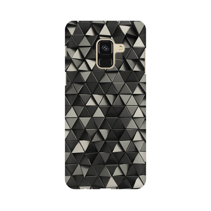Triangular Abstract Pattern Samsung A8 STAR Cover - The Squeaky Store