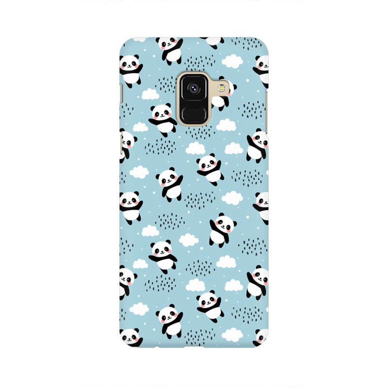 Panda Abstract Pattern Samsung A9 (2018) Cover - The Squeaky Store
